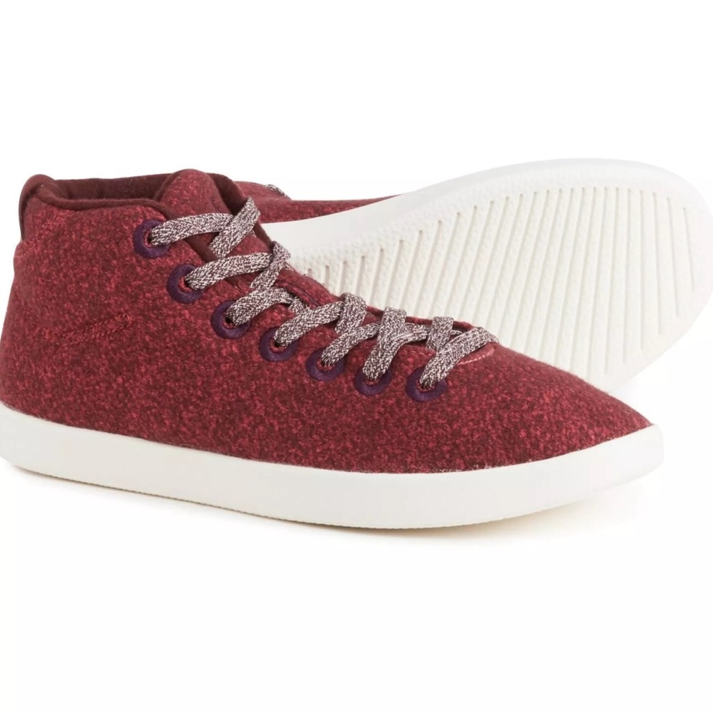 Allbirds Women Wool Piper Mid Sneakers Merino Wool